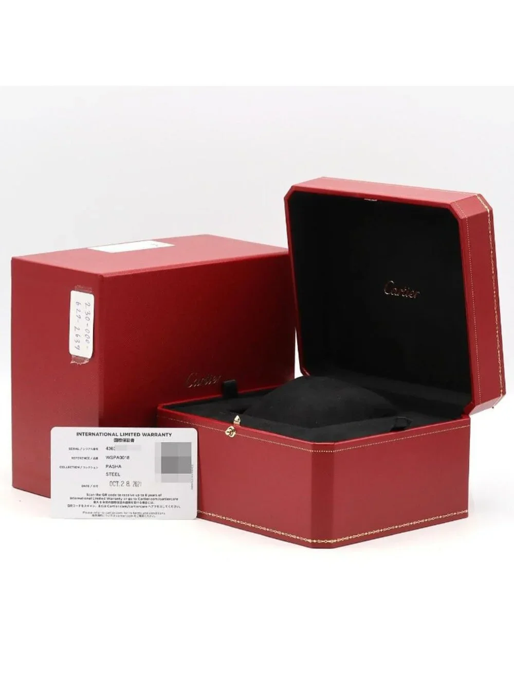 Cartier Pasha de Cartier Chronograph SS Automatic Winding Watch